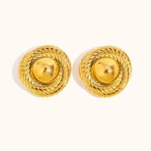Like Aureum Earrings But Less Expensive* Naomi Earrings*Circle Earrings